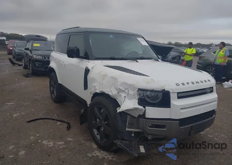 2024 Land Rover Defender 90 P400 X-Dynamic Se z USA, uszkodzony, nr VIN SALE26EU9R2305876